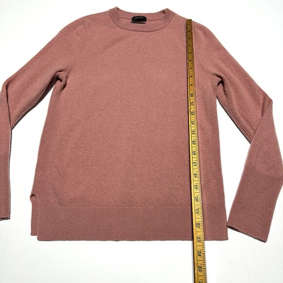 Halogen 100% Cashmere Crew Neck Pullover Sweater Size S Small Pink - Picture 8 of 9